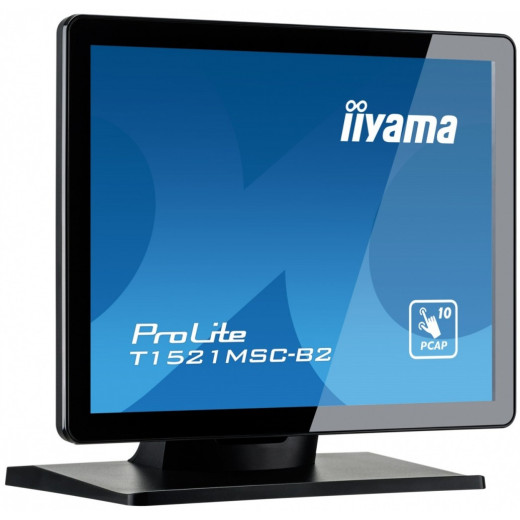 IIYAMA Monitor 15 cali T1521MSC-B2 POJEMN.10PKT.TN,7H,IP65(front),VGA,HDMI,2x2W,4:3,VESA