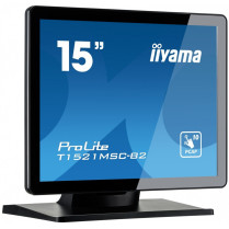 IIYAMA Monitor 15 cali T1521MSC-B2 POJEMN.10PKT.TN,7H,IP65(front),VGA,HDMI,2x2W,4:3,VESA