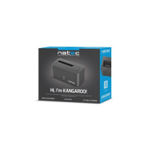 Natec Stacja dokująca HDD Kangaroo SATA 2.5''+3.5'' USB 3.0 + zasilacz