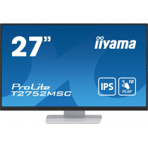 IIYAMA Monitor 27 cali T2752MSC-W1 10 PKT. POJ,IPS,HDMI,DP,2x2USB(3.2),2x1W400cd/m2,7H