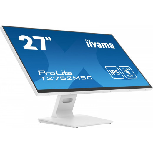 IIYAMA Monitor 27 cali T2752MSC-W1 10 PKT. POJ,IPS,HDMI,DP,2x2USB(3.2),2x1W400cd/m2,7H