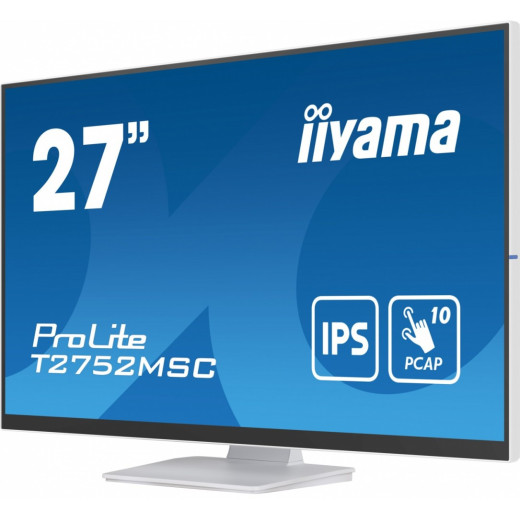 IIYAMA Monitor 27 cali T2752MSC-W1 10 PKT. POJ,IPS,HDMI,DP,2x2USB(3.2),2x1W400cd/m2,7H