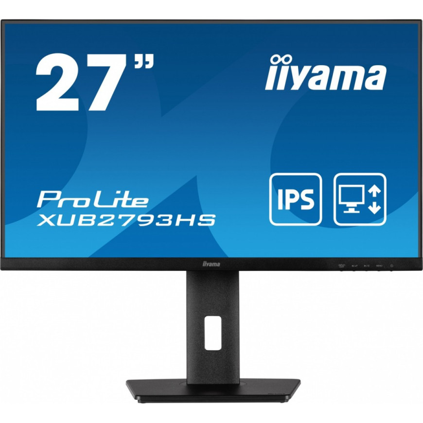 IIYAMA Monitor 27 cali XUB2793HS-B6 IPS,FHD,HDMI,DP,2x2W