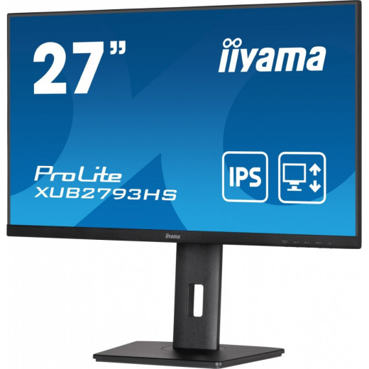IIYAMA Monitor 27 cali XUB2793HS-B6 IPS,FHD,HDMI,DP,2x2W