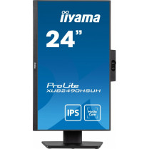 IIYAMA Monitor 24 cale XUB2490HSUH-B1 IPS,FHD,CAM,MIC,HDMI,DP,3xUSB(3.2), 100Hz,250cd,4ms,ADAPTIVE SYNC,FlickerFree,2x2W,WINDOWS