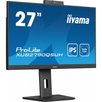 IIYAMA Monitor 27 cali XUB2790QSUH-B1 IPS,QHD,CAM,MIC,HDMI,DP,3xUSB(3.2), 100Hz,ADAPTIVE SYNC,FlickerFree,2x2W,WINDOWS HELLO