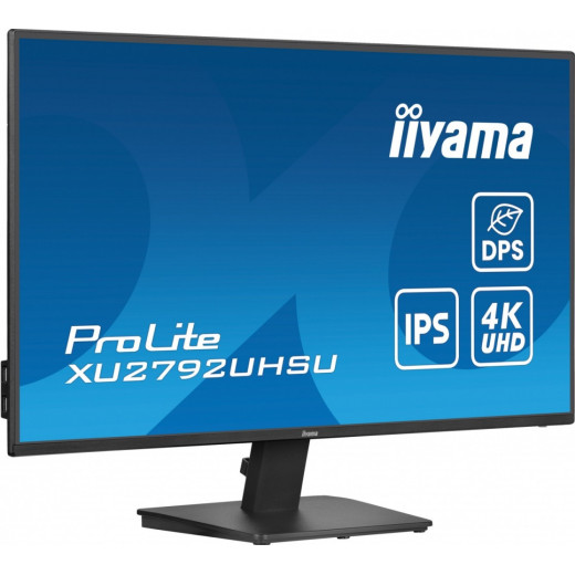 IIYAMA Monitor 27 cali XU2792UHSU-B6 4K,IPS,DP,HDMI,USB-C Power delivery, 350 cd, DPS
