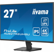 IIYAMA Monitor 27 cali XU2792UHSU-B6 4K,IPS,DP,HDMI,USB-C Power delivery, 350 cd, DPS