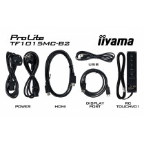 IIYAMA Monitor 10 cali TF1015MC-B3 POJ.10PKT, PIANKA, HDMI, DP