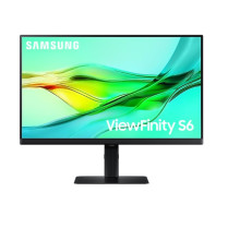 Samsung Monitor 27 cale ViewFinity S60UD IPS 2560x1440 WQHD 16:9 1xHDMI 2xDP(In+Out) 1xUSB-C 90W 3xUSB 3.0 LAN KVM 5ms PinP/PbyP