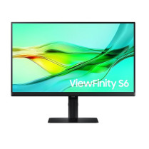 Samsung Monitor 27 cale ViewFinity S60UD IPS 2560x1440 WQHD 16:9 1xHDMI 2xDP(In+Out) 1xUSB-C 90W 3xUSB 3.0 LAN KVM 5ms PinP/PbyP