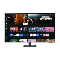 Samsung Monitor 43 cale SMART M70D VA 3840x2160 UHD 16:9 2xHDMI 3xUSB 2.0 1xUSB-C (65W) 4ms 60Hz WiFi/BT głośniki płaski 2Yd2d