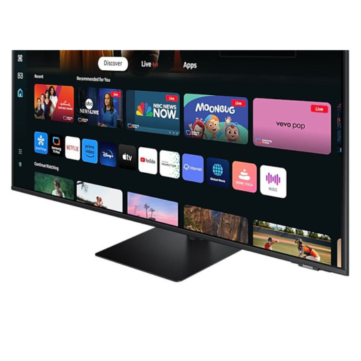 Samsung Monitor 43 cale SMART M70D VA 3840x2160 UHD 16:9 2xHDMI 3xUSB 2.0 1xUSB-C (65W) 4ms 60Hz WiFi/BT głośniki płaski 2Yd2d