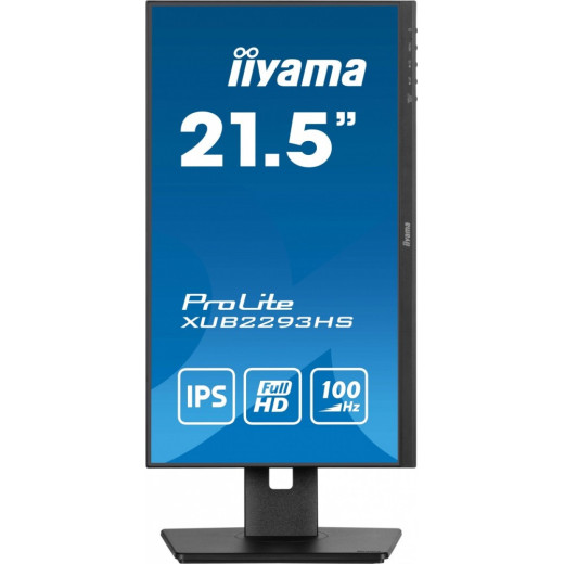 IIYAMA Monitor 22 cale XUB2293HS-B6 IPS,HDMI,DP,HAS(150mm)