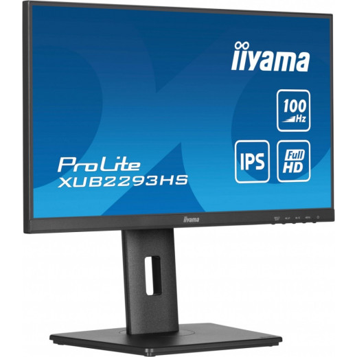 IIYAMA Monitor 22 cale XUB2293HS-B6 IPS,HDMI,DP,HAS(150mm)
