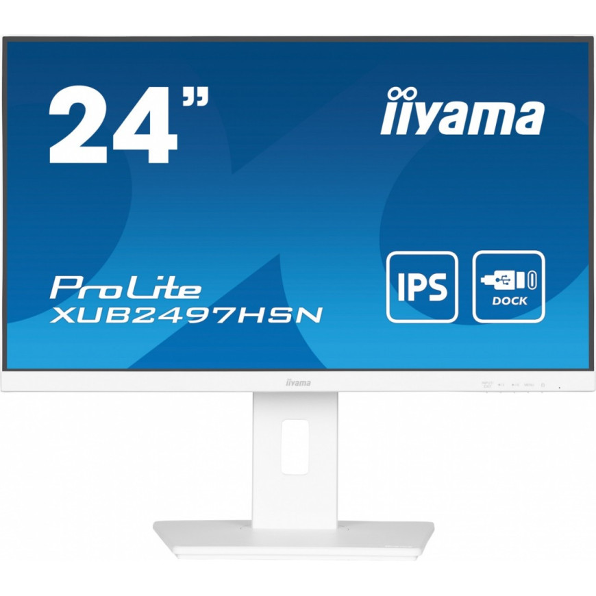 IIYAMA Monitor 24 cale XUB2497HSN-W1 IPS,USB-C Dock,HDMI,DP