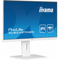 IIYAMA Monitor 24 cale XUB2497HSN-W1 IPS,USB-C Dock,HDMI,DP