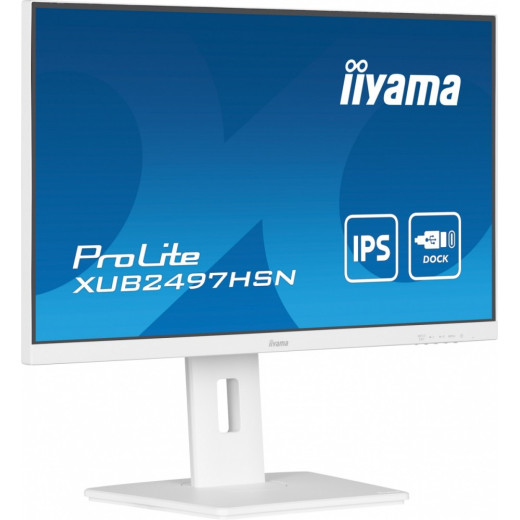 IIYAMA Monitor 24 cale XUB2497HSN-W1 IPS,USB-C Dock,HDMI,DP