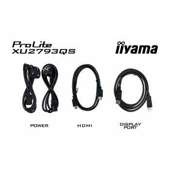 IIYAMA Monitor 27 cali XU2793QS-B6 IPS,QHD,100Hz,HDMI,DP