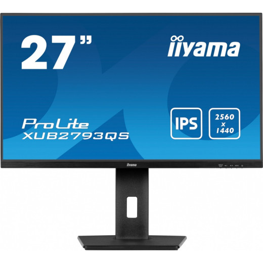 IIYAMA Monitor 27 cali XUB2793QS-B6 IPS,QHD,HAS(150mm),100Hz