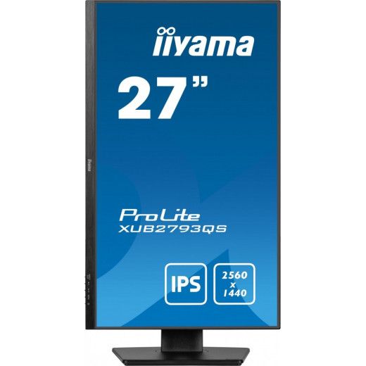 IIYAMA Monitor 27 cali XUB2793QS-B6 IPS,QHD,HAS(150mm),100Hz