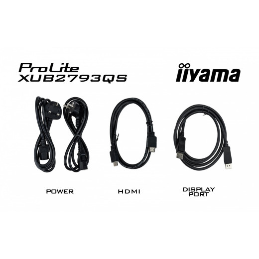 IIYAMA Monitor 27 cali XUB2793QS-B6 IPS,QHD,HAS(150mm),100Hz