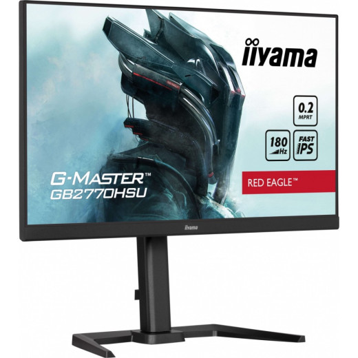 IIYAMA Monitor 27 cali GB2770HSU-B6 0.2ms,IPS,DP,HDMI,180Hz