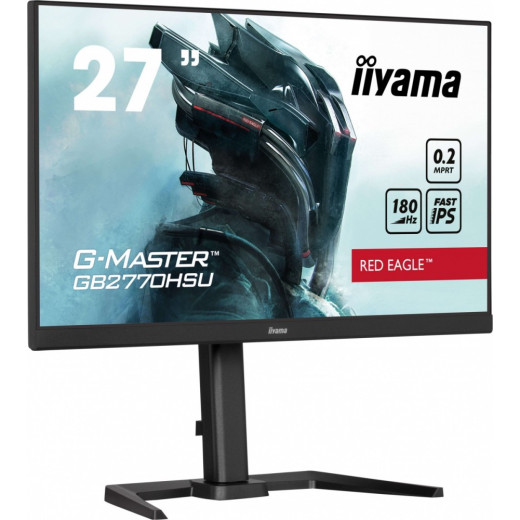 IIYAMA Monitor 27 cali GB2770HSU-B6 0.2ms,IPS,DP,HDMI,180Hz