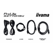 IIYAMA Monitor 27 cali G2770HSU-B6 0.2ms,IPS,DP,HDMI,180Hz