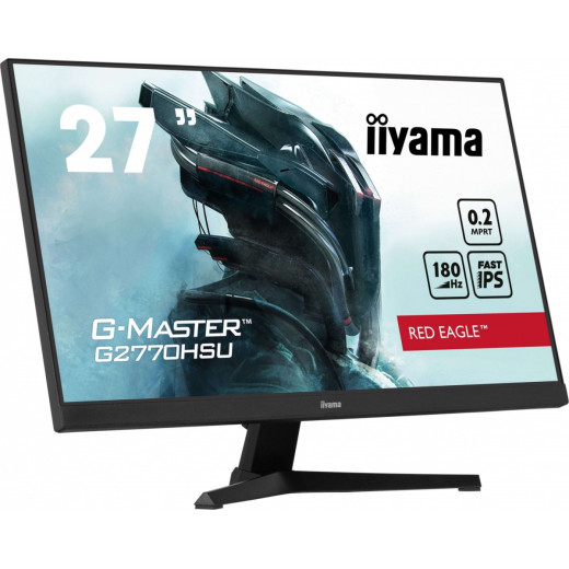 IIYAMA Monitor 27 cali G2770HSU-B6 0.2ms,IPS,DP,HDMI,180Hz