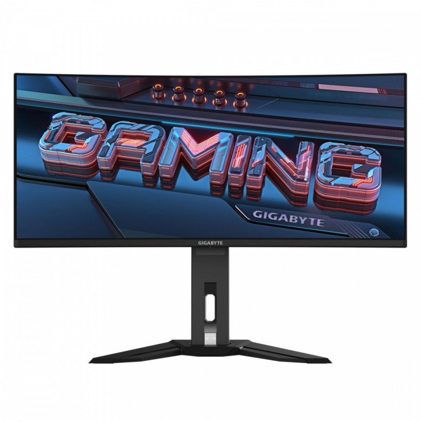 Gigabyte Monitor 34 cale MO34WQC OLED WQHD 2xHDMI DP USB-C