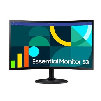 Samsung Monitor 27 cali S36GD VA 1920x1080 FHD 16:9 1xD-sub 1xHDMI 4 ms 100Hz zakrzywiony 1800R 2Yd2d (LS27D360GAUXEN)