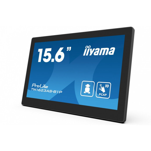 IIYAMA Monitor 16 cali TW1623AS-B1P,10P.DOT.IPS,ANDROID13,WIFI,24/7,RJ45, HDMI,3xUSB