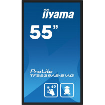 IIYAMA Monitor 55 cali TF5539AS-B1AG,IPS,4K,HDMIx2,DP,RJ45,3xUSB,2x10W, ANDROID,24/7,IP65