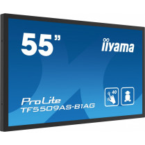 IIYAMA Monitor 55 cali TF5539AS-B1AG,IPS,4K,HDMIx2,DP,RJ45,3xUSB,2x10W, ANDROID,24/7,IP65