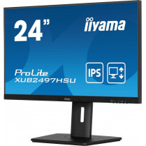 IIYAMA Monitor 24 cale XUB2497HSU-B2 IPS, HDMI, DP, 2x2W, 2xUSB, Pivot, HAS(150mm)