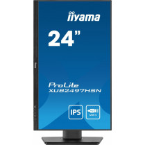 IIYAMA Monitor 24 cale XUB2497HSN-B2 IPS, USB-C Dock, HDMI, DP, 300cd, Pivot, HAS