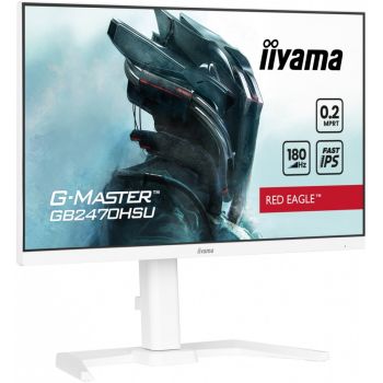 IIYAMA Monitor 24 cale GB2470HSU-W6 0.2ms, IPS, DP, HDMI, 180Hz, 300cd