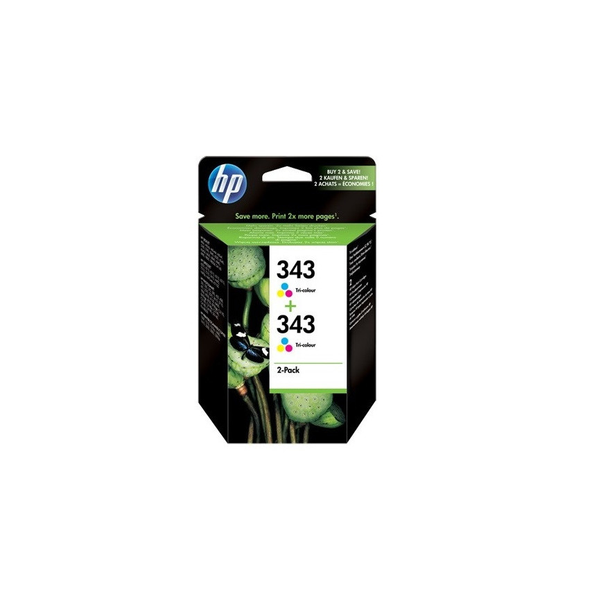 HP Tusz nr 343 CB332EE kolor 2pack 2x7 ml