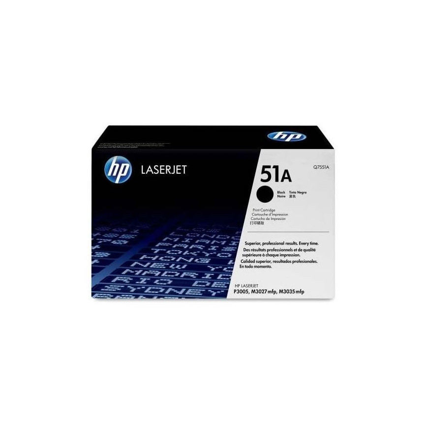 HP Toner nr 51A Q7551A Black 6,5K