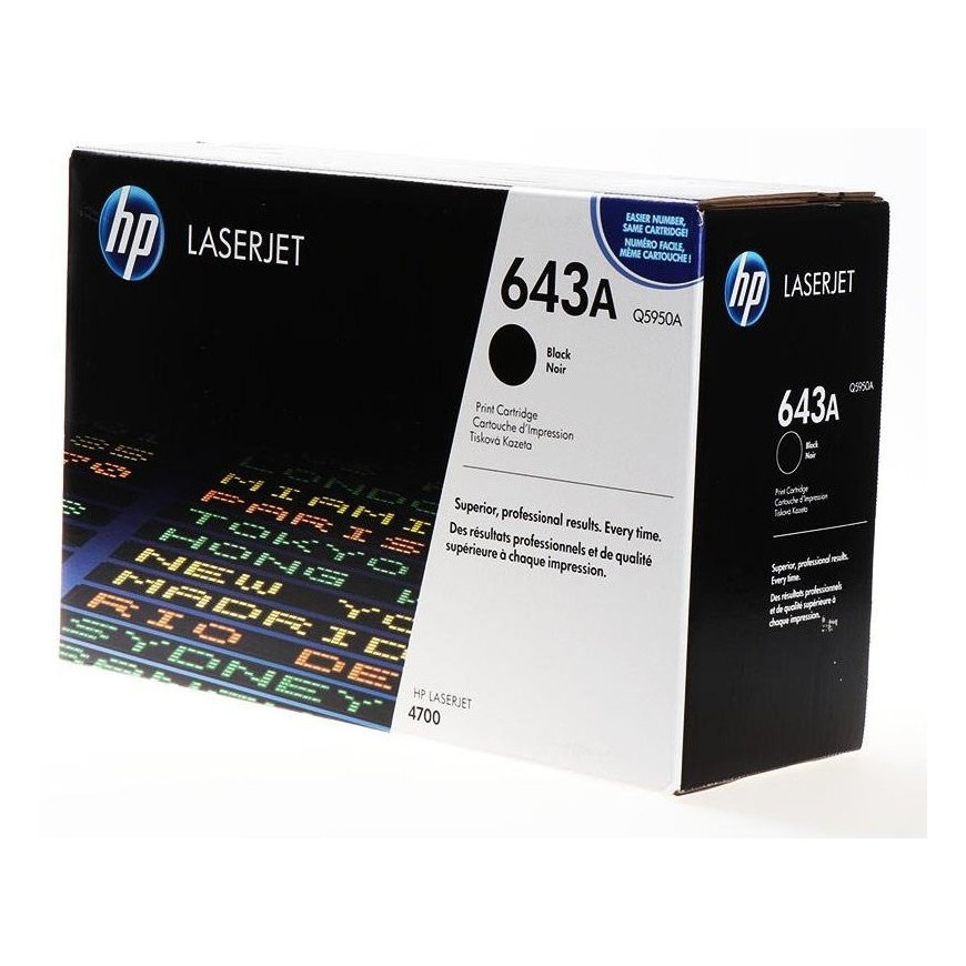HP Toner nr 643A Q5950A Black 11K