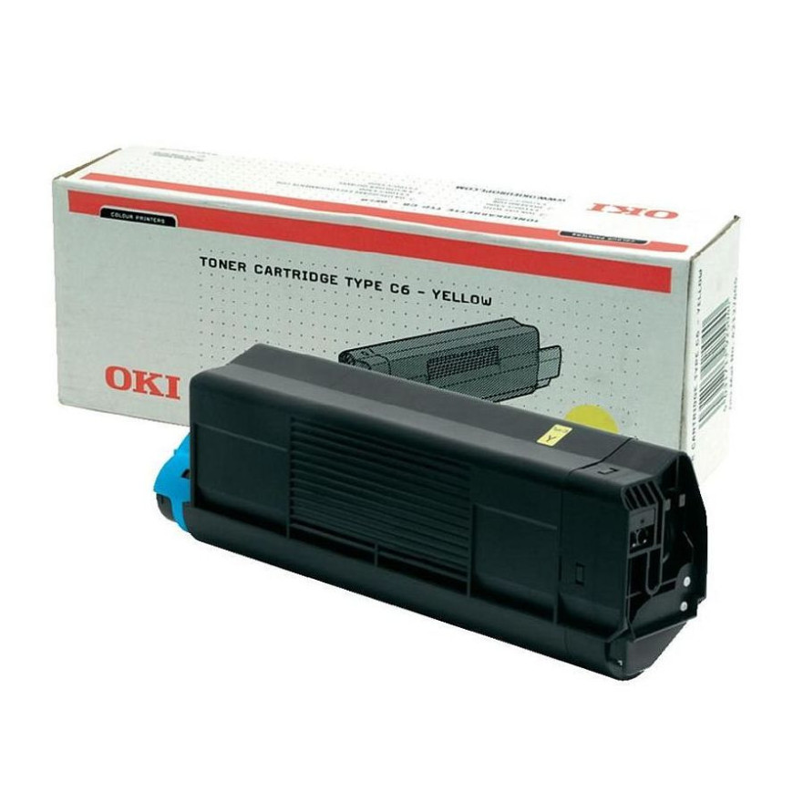OKI Toner C51/52/53/54 Yellow 42127405 5K