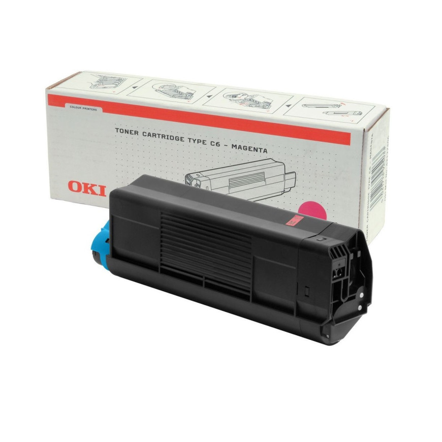 OKI Toner C51/52/53/54 Magenta 42127406 5K
