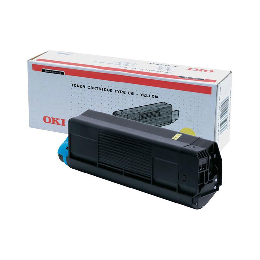 OKI Toner C52/54 Yellow 42804505 3K