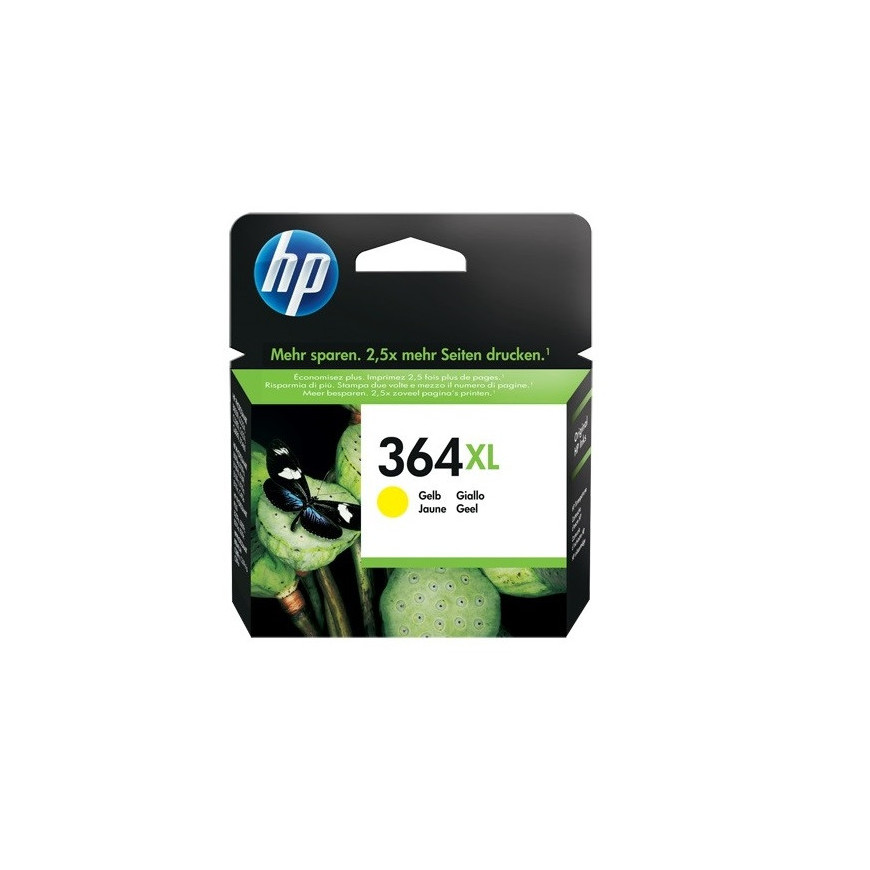 HP Tusz nr 364XL CB325EE Yellow 6 ml