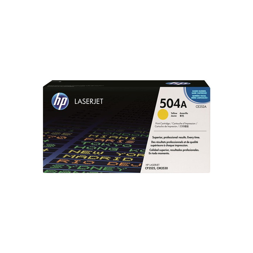 HP Toner nr 504A CE252A Yellow 7K