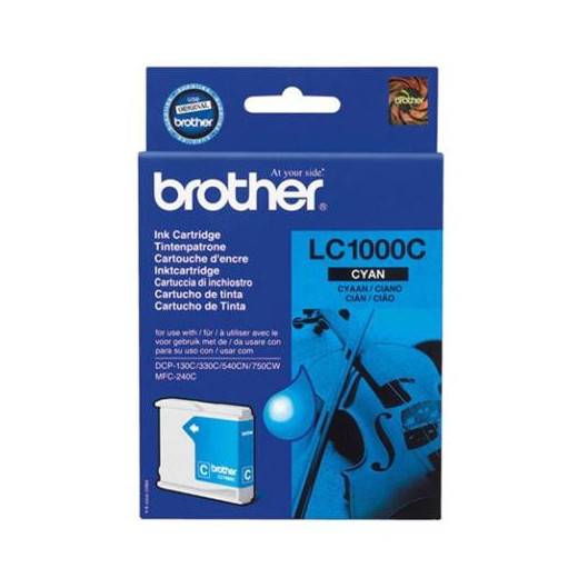 Brother Tusz LC1000 Cyan 400str