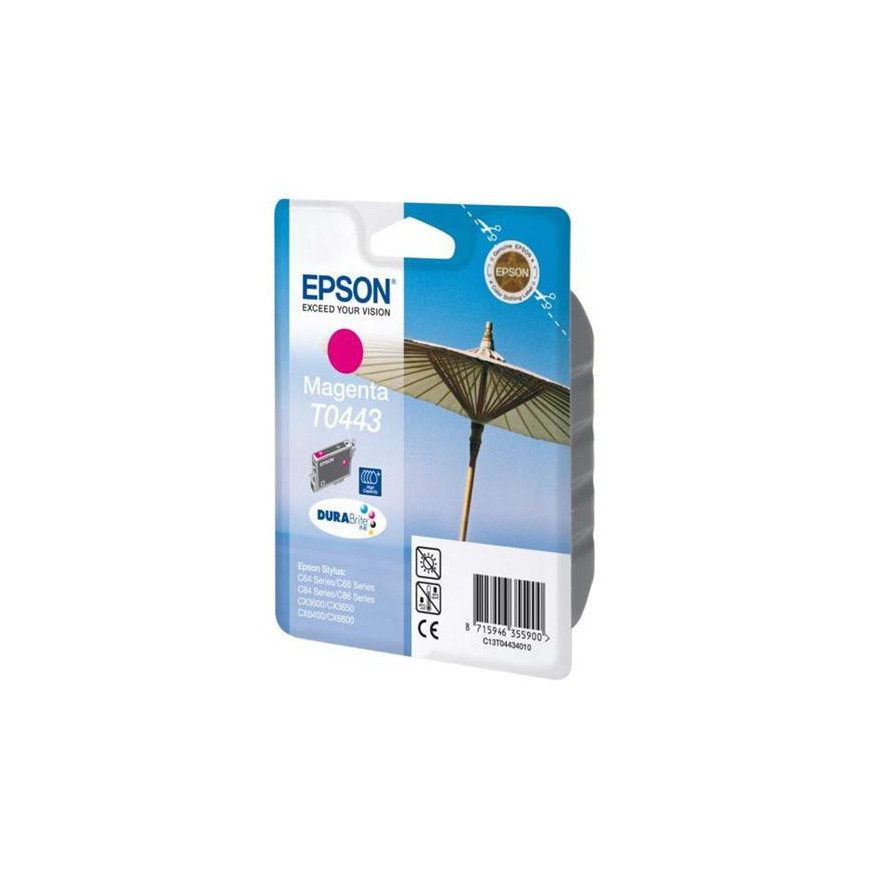 Epson Tusz Stylus C64 T0443 Magenta 450 stron