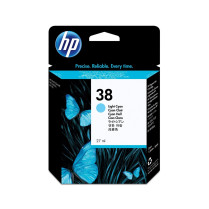 HP Tusz nr 38 C9418A Light Cyan 