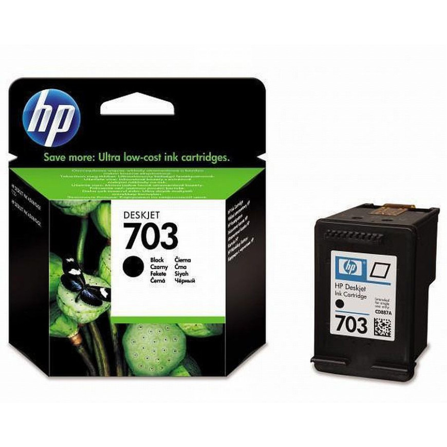 HP Tusz nr 703 CD887AE Black 4 ml EOL 
